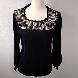 Vintage Blouse  Sweater Bee Banff LTD Women Size L